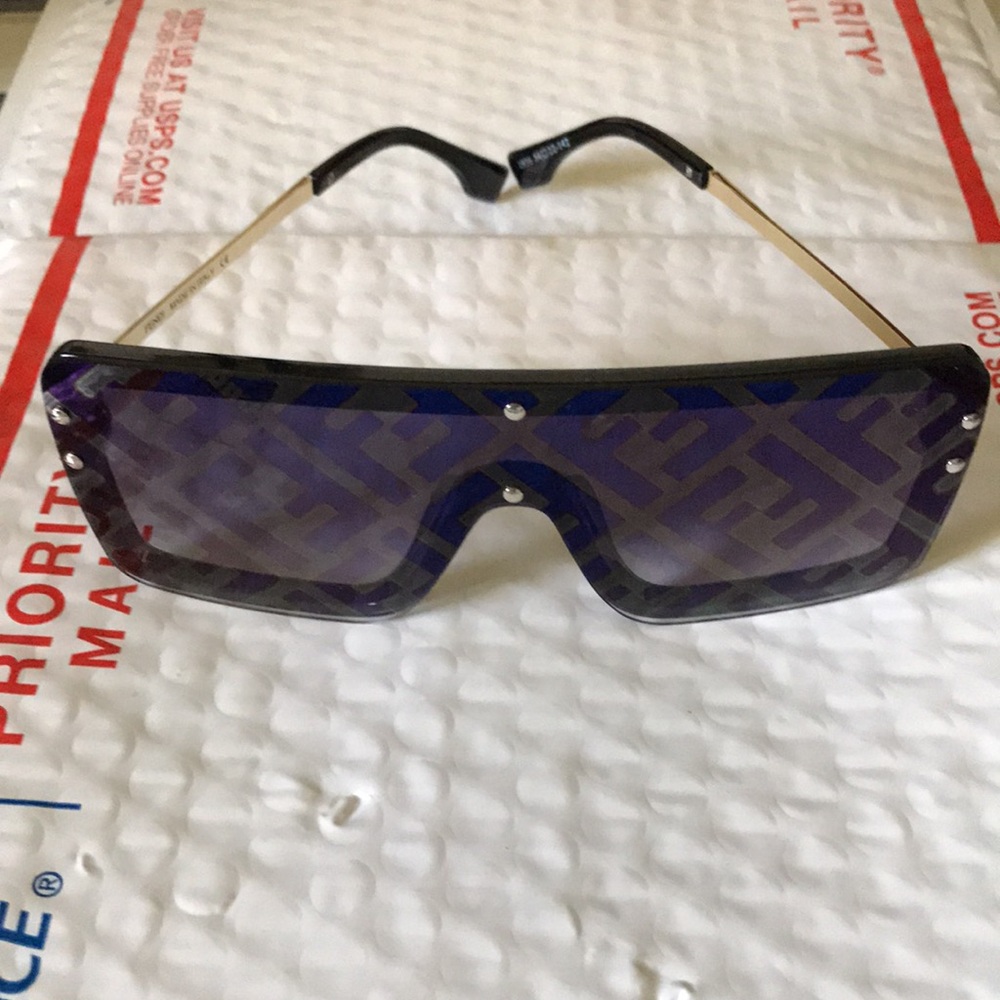 Fendi sunglasses logo FF - Picture 2 of 10